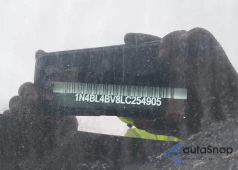 2020 Nissan Altima S Fwd z USA, uszkodzony, nr VIN 1N4BL4BV8LC254905